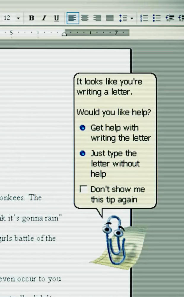 clippy in word