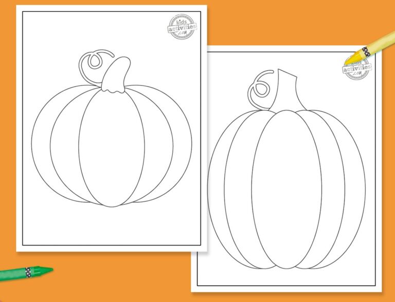 Pumpkin Outline Printable Facebook