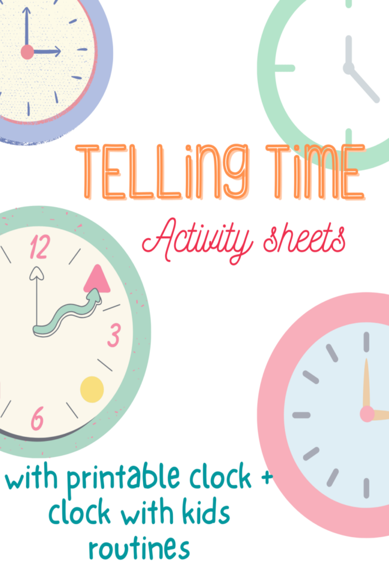 Clock reading worksheets for kids Kids Activities Blog