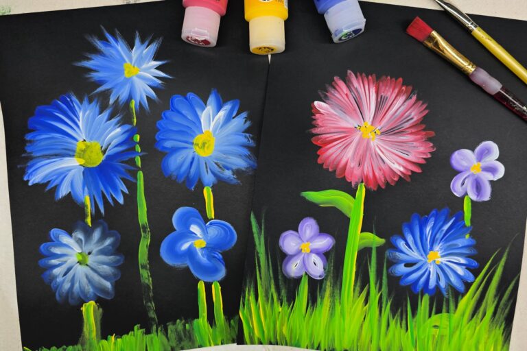 one stroke painting complete horiz kids activities blog