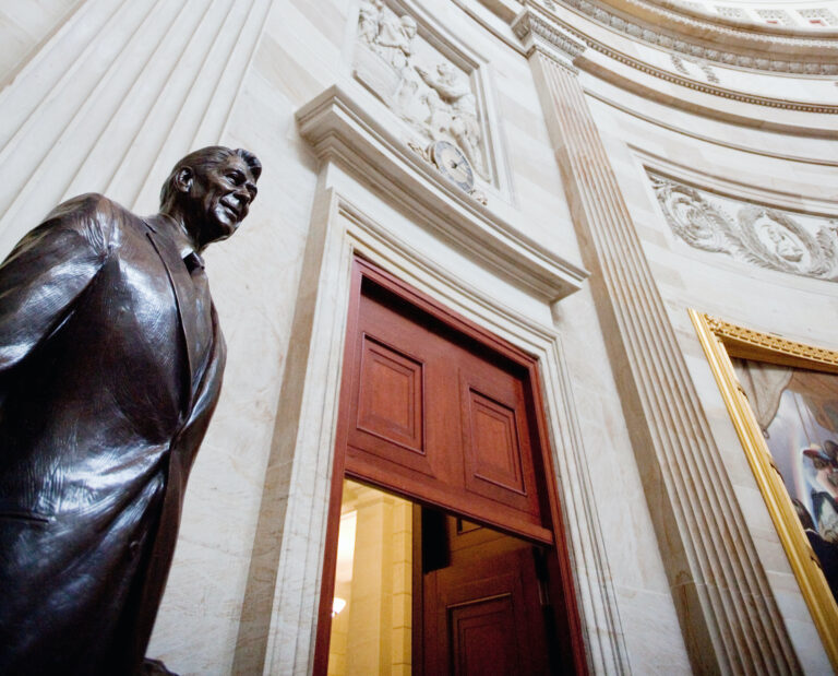 reagan sculpture